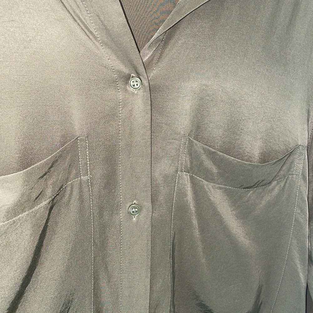 H&M Olive Tunic- oversized NWOT - Picture 9 of 11